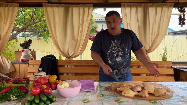 Секрет Самого Вкусного Блюда Из Говяжьих Внутренностей! Домашняя Колбаса. Чахохбили Из Курицы смотреть онлайн