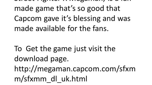 Street fighter X Megaman | Free | Capcom смотреть онлайн