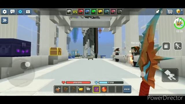 СРАЖАЮСЬ СО ВСЕМИ СКИНАМИ НА ЗОЛОТОЙ МЕЧ!!! В БЕД ВАРС | Blockman Go | смотреть онлайн