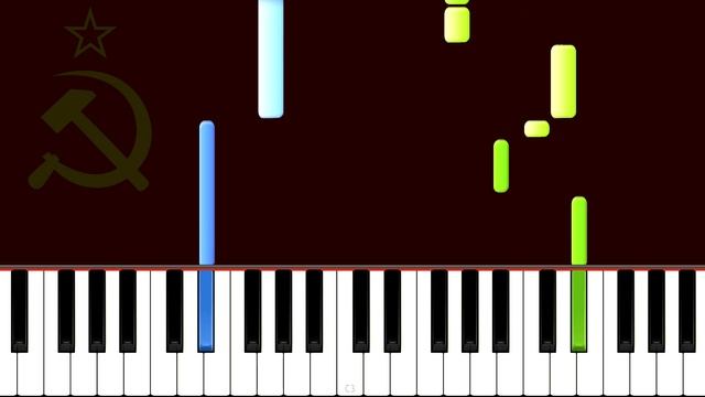 Soviet Anthem - Easy Piano Tutorial (In SOVIET RUSSIA) смотреть онлайн