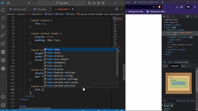 PHP MVC LMS #020 - Dashboard Layout - Part 03 смотреть онлайн