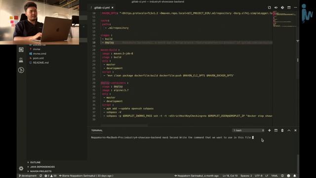 Simple steps to implement an auto deployment pipeline using Gitlab CI/CD. Episode 1 - Max смотреть онлайн