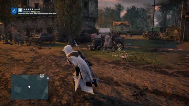 Assassin's Creed Unity Combat & Free Roam with Ezio`s Outfit смотреть онлайн