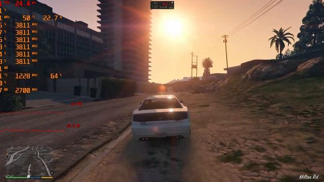 Grand Theft Auto V i5 - 8400 + GTX 750 Ti UltraWide Optimize Setting with Recording смотреть онлайн