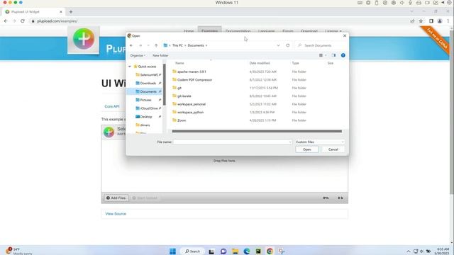 How to upload files using Selenium WebDriver Python | Browse File Using System Explorer смотреть онлайн