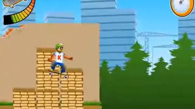 Crazy Bear Games - Funny Skateboard Adventure смотреть онлайн