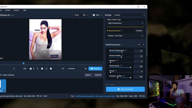 4k Quality | Topaz Video Enhance Ai - Hindi | Tutorial