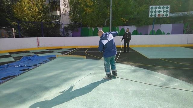 Стадион Водник Красим хоккейную коробку