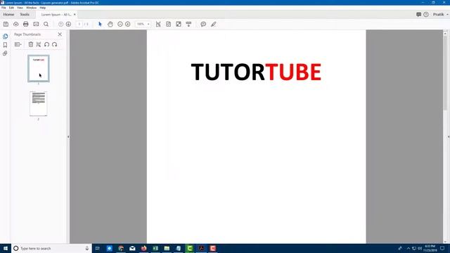 Adobe Acrobat Pro Tutorial - Lesson 16 - Page Replace смотреть онлайн