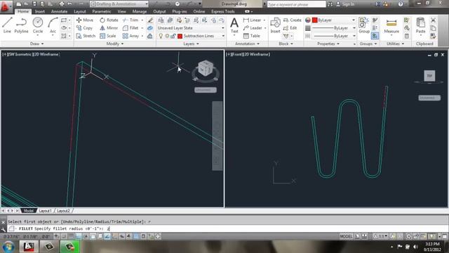 AutoCAD 2013 - 3D Modeling Basics - Magazine Rack - Brooke Godfrey смотреть онлайн