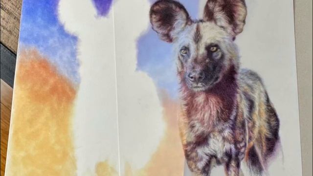 Using Pan Pastels for Backgrounds on Drafting Film смотреть онлайн