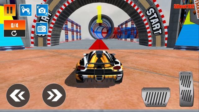 Crazy Car Stunts Gt Racing New Car Games 2021 #3 - Android Gameplay смотреть онлайн