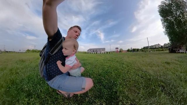 Прогулки с конями в Агроусадьбе "Гринвэй фрут" / GoPro Fusion смотреть онлайн