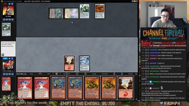 MTG - Throwback Standard Gauntlet - RG Goblins!!! смотреть онлайн