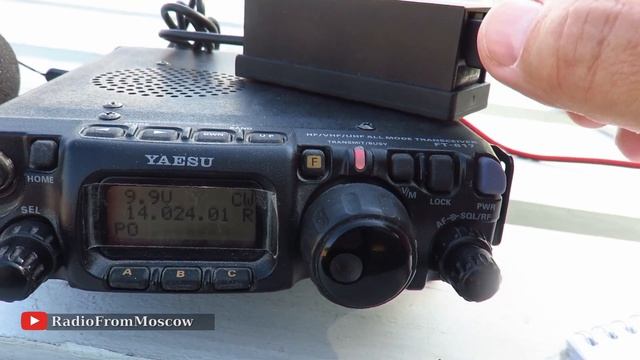QRP CW на FT-817 из парка // 27 июня 2022 года смотреть онлайн