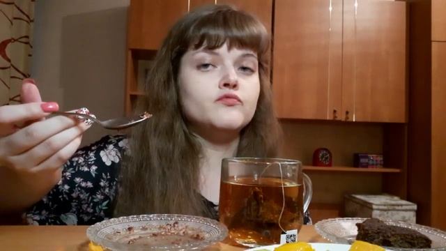 Мукбанг Омлет Манго Чоко-Пай