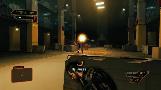 Deus Ex: Human Revolution - Barrett Boss Battle (Highest Difficulty) смотреть онлайн