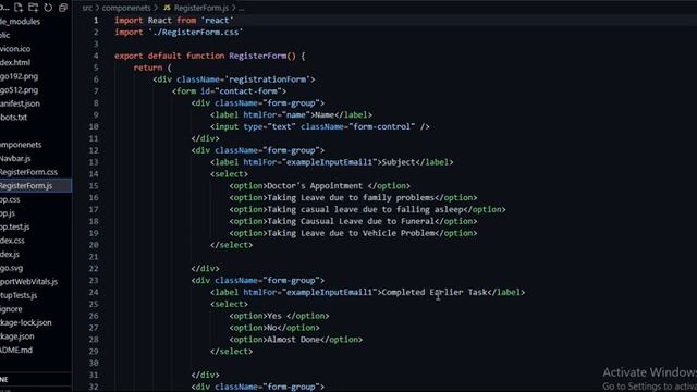 DropDown in React смотреть онлайн