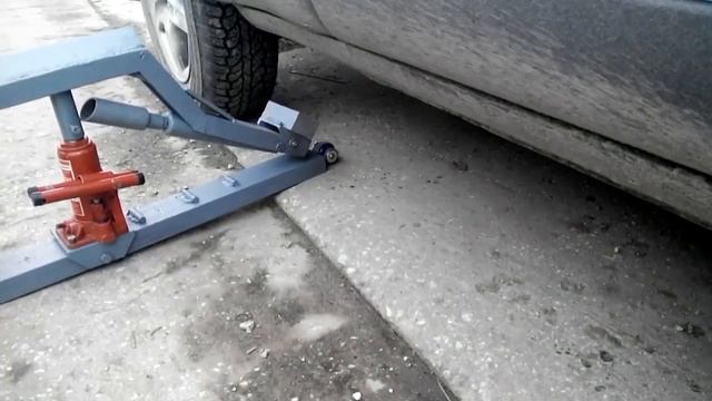 Подкатной домкрат своими руками ч.3 смотреть онлайн