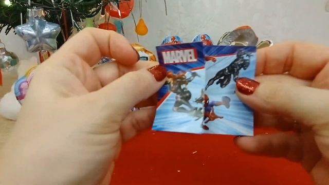 #киндер_сюрприз Герои Марвел! Новая коллекция игрушек! Распаковка Kinder surprise ?❤️?.. смотреть онлайн
