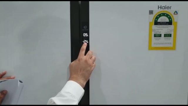 Haier refrigerator temperature Settings смотреть онлайн