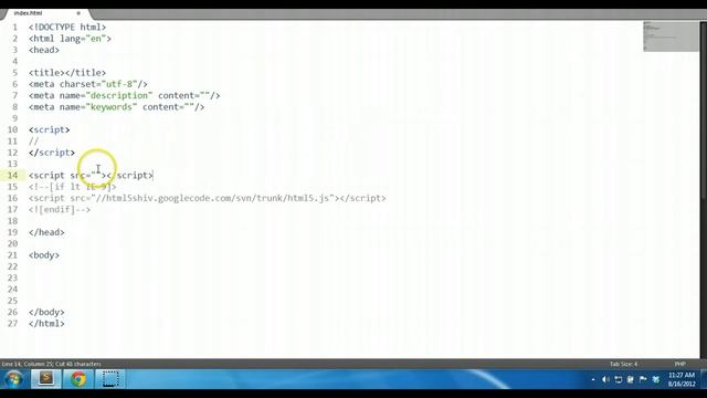 Javascript Tutorial #2: The Script Element смотреть онлайн