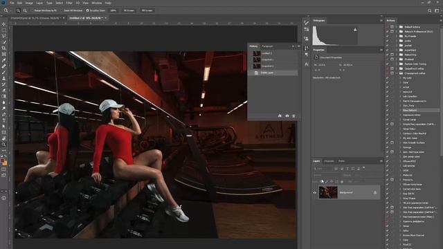 Грамотная работа со слоями в фотошопе (Adobe Photoshop) | Петр Михайлуца смотреть онлайн