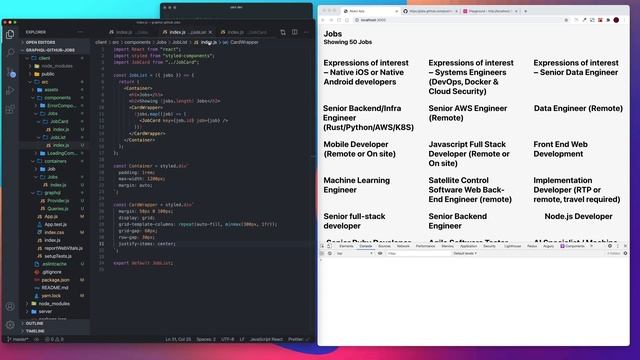 #8 Create The JobList & JobCard Components - Fullstack GraphQL + React Tutorial смотреть онлайн
