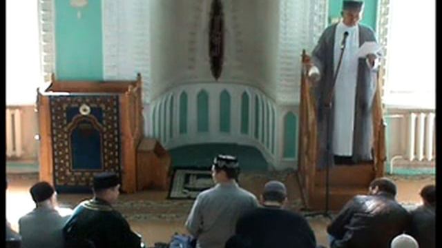 19.04.2013 Пятничный намаз. Мухамет хазрат Галлямов. смотреть онлайн