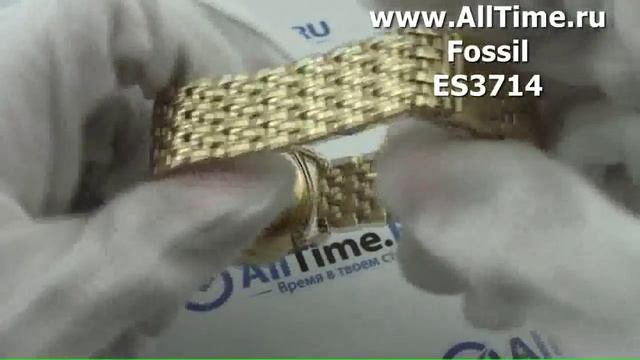 Обзор. Женские наручные часы Fossil ES3714 смотреть онлайн