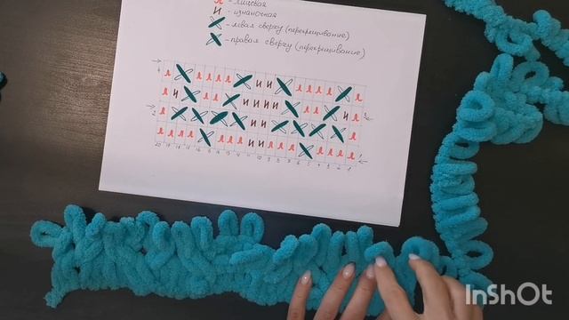 Плед "Сердца" РУКАМИ из Ализе Пуффи смотреть онлайн