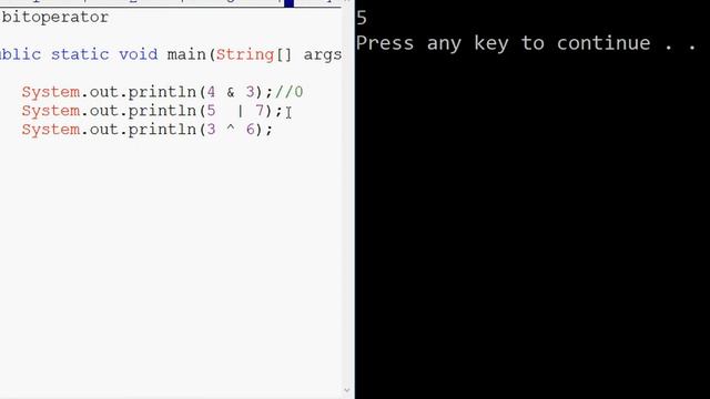 Java Video Tutorials - 19 Bit wise Operator in java смотреть онлайн