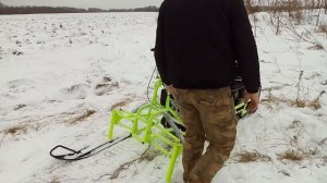 Сравнение снегохода Динго и мотобуксировщика БУРЛАК М