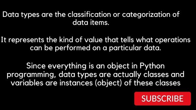 variable and datatype in python for 5 mins смотреть онлайн