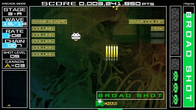 PC Space Invaders Extreme - Arcade Mode - Stage 3-A смотреть онлайн