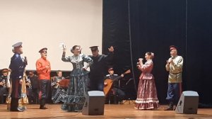 Как у нашего соседа весела была беседа Ансамбль песни и пляски Казачья воля ДК Царицын. 26.10.23 г.