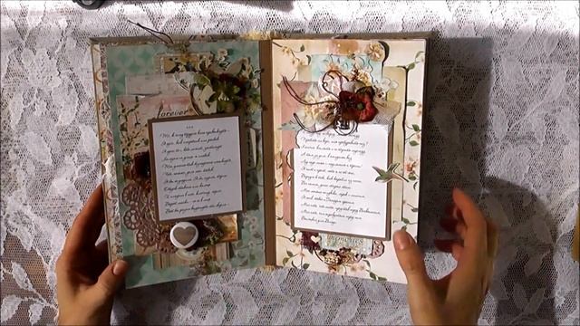 Мужской неовинтажный альбом-книга со стихами смотреть онлайн