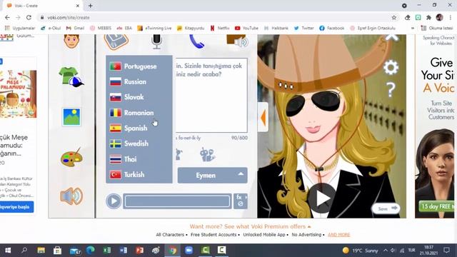 Voki ile Animasyon Karakterlerini Konuşturma - Web 2.0 Araçları (11) смотреть онлайн