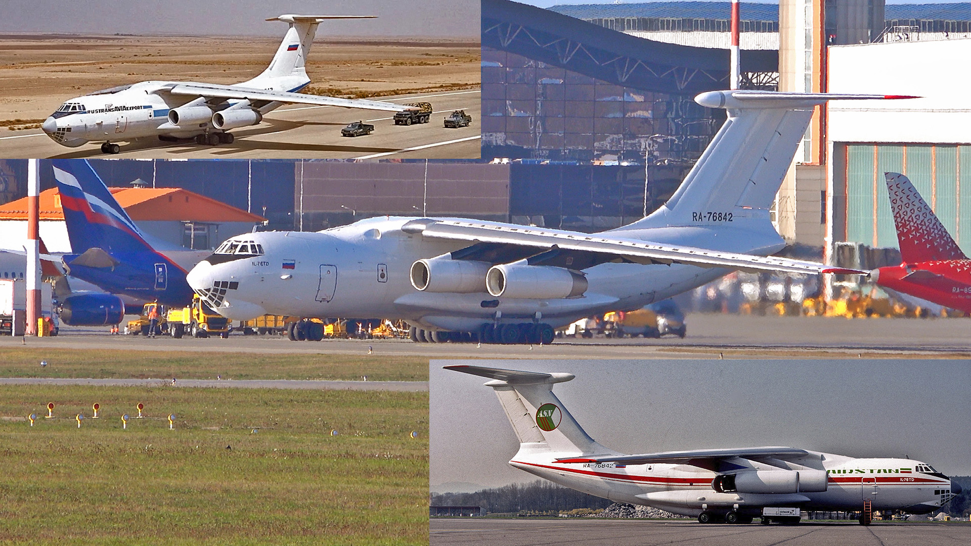 "Кандагарский" Ил-76, тот самый героический RA-76842. Шереметьево, 2022 смотреть онлайн