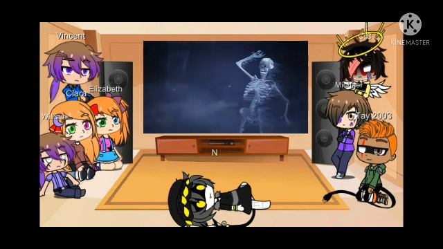 Afton family reacts to Murder drones part 1 смотреть онлайн