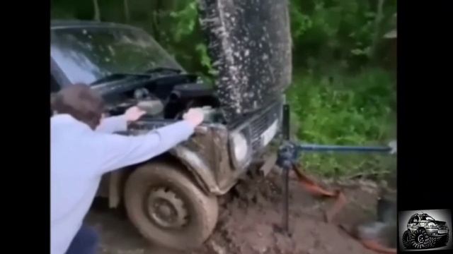 Хороший домкрат для внедорожников (Лада нива, Шевроле нива) иномарки Прикол смотреть онлайн