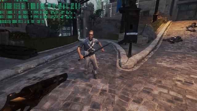 Dishonored 2 - Performance Test 4k / UHD ( 1080 Ti SLI + 6700k @ 4.8 Ghz ) смотреть онлайн