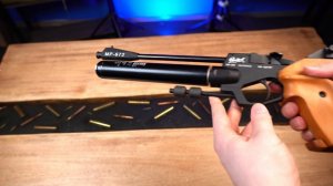 Пневматический спортивный пистолет Baikal МР-672-02