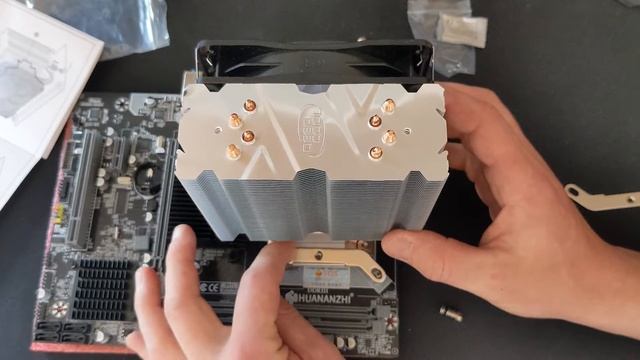 Deep Cool Gammaxx 400 V2 red | Installation Einbau смотреть онлайн