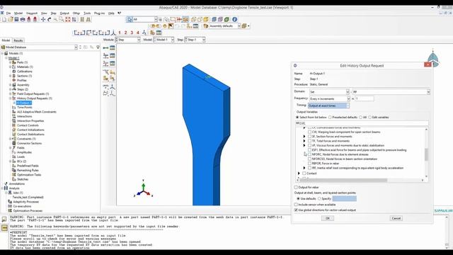 How to get stress strain curve in ABAQUS смотреть онлайн