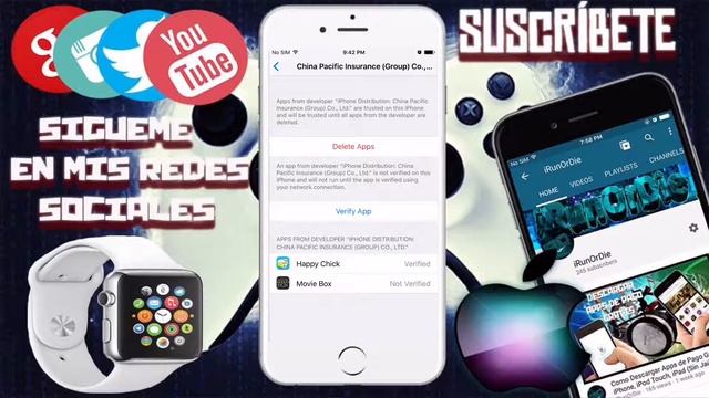 Como ver Peliculas Online Gratis en iPhone, iPod Touch, iPad (Sin Jailbreak) смотреть онлайн