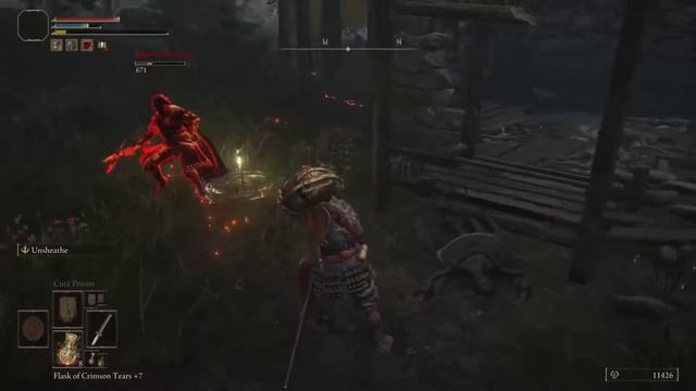 Elden Ring NPC Invasion - Edgar the Revenger | Samurai No Damage смотреть онлайн