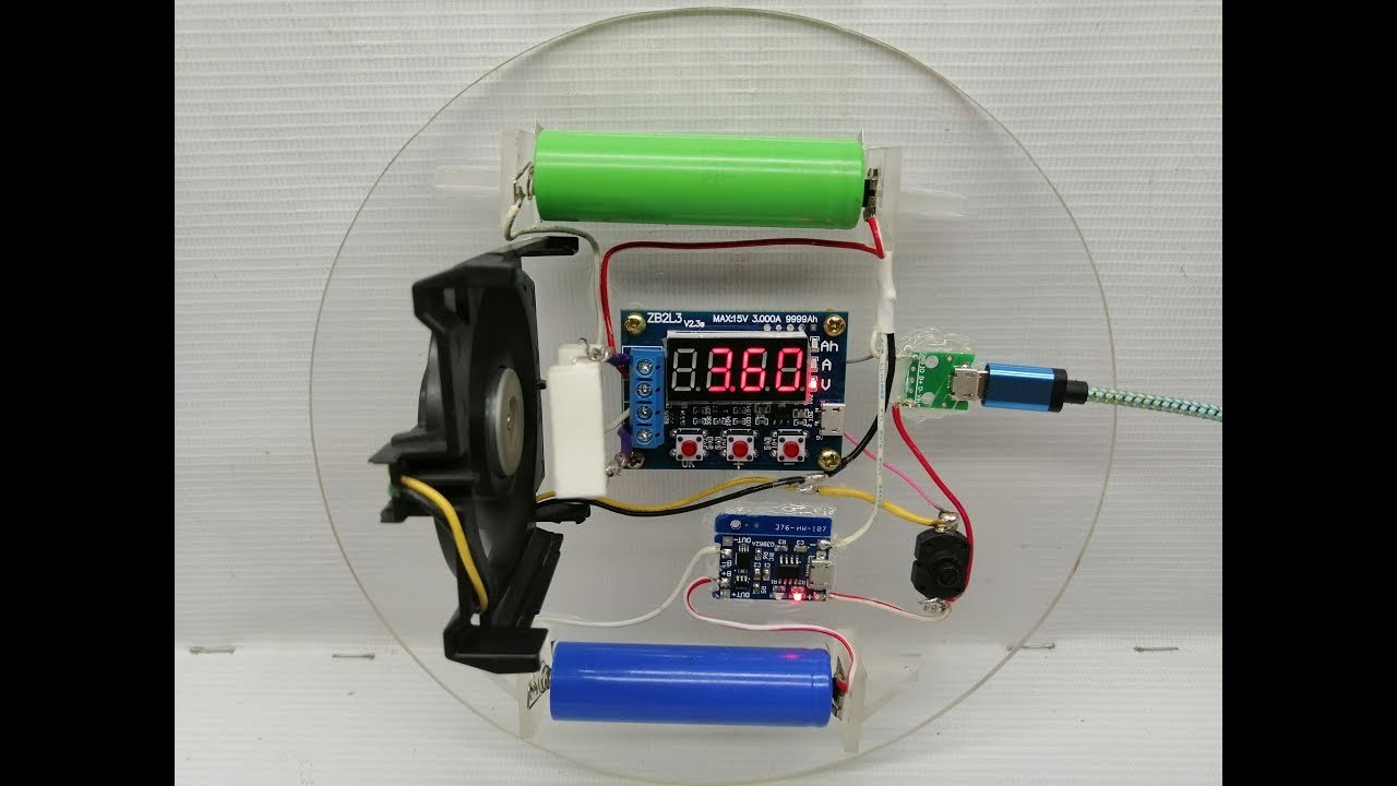 Простой способ проверки емкости li ion аккумулятора 18650. смотреть онлайн