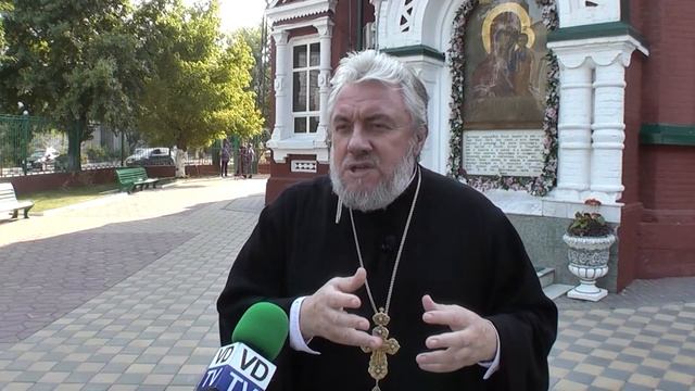 Слово настоятеля Казанского собора перед прибытием ковчега с мощами святого князя Владимира. смотреть онлайн