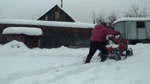 ZMT 4x4 mini tractor Самый первый тест драйв (полноприводной мотоблок)